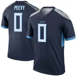Nike Jayden Peevy Tennessee Titans Men's Legend Navy Jersey