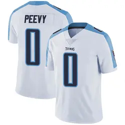 Nike Jayden Peevy Tennessee Titans Men's Limited White Vapor Untouchable Jersey