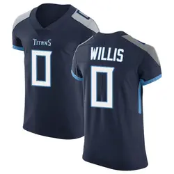 Nike Malik Willis Tennessee Titans Men's Elite Navy Vapor Untouchable Jersey