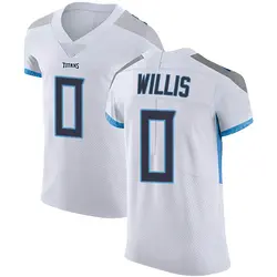 Nike Malik Willis Tennessee Titans Men's Elite White Vapor Untouchable Jersey