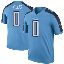 Nike Malik Willis Tennessee Titans Men's Legend Light Blue Color Rush Jersey