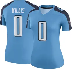 Nike Malik Willis Tennessee Titans Women's Legend Light Blue Color Rush Jersey