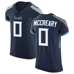 Nike Roger McCreary Tennessee Titans Men's Elite Navy Vapor Untouchable Jersey