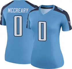 Nike Roger McCreary Tennessee Titans Women's Legend Light Blue Color Rush Jersey