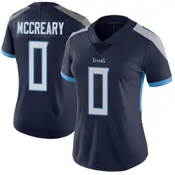 Nike Roger McCreary Tennessee Titans Women's Limited Navy Vapor Untouchable Jersey