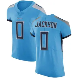 Nike Theo Jackson Tennessee Titans Men's Elite Light Blue Team Color Vapor Untouchable Jersey