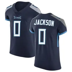 Nike Theo Jackson Tennessee Titans Men's Elite Navy Vapor Untouchable Jersey
