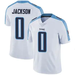 Nike Theo Jackson Tennessee Titans Men's Limited White Vapor Untouchable Jersey